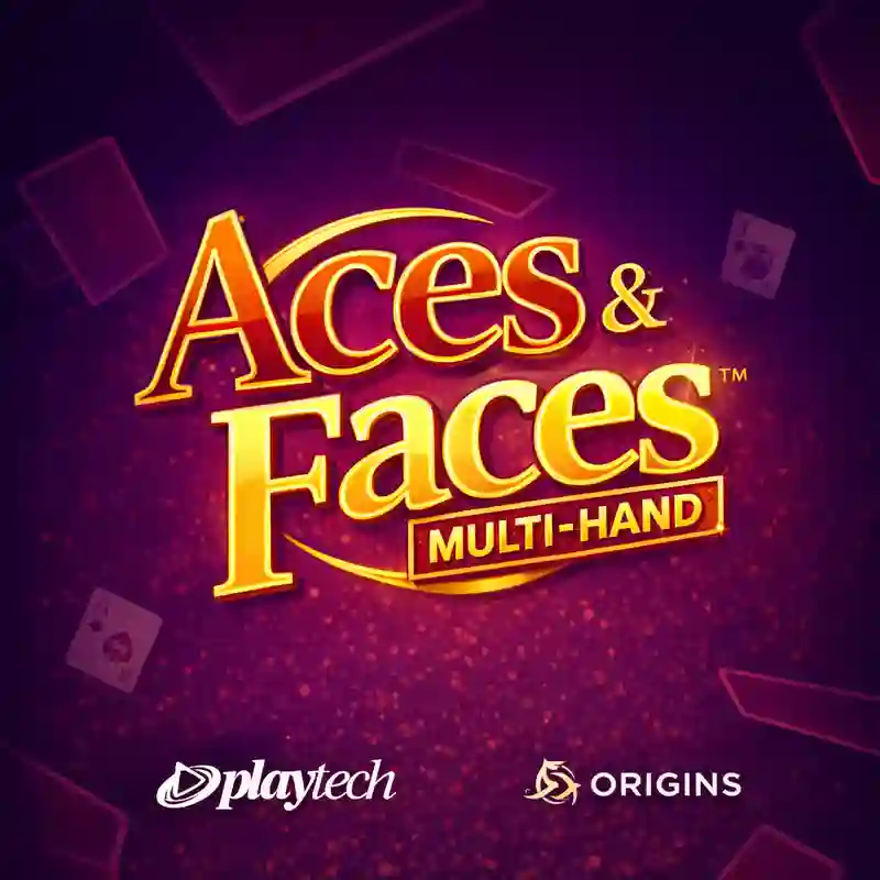 Aces and Faces Multi-hand casino game interface